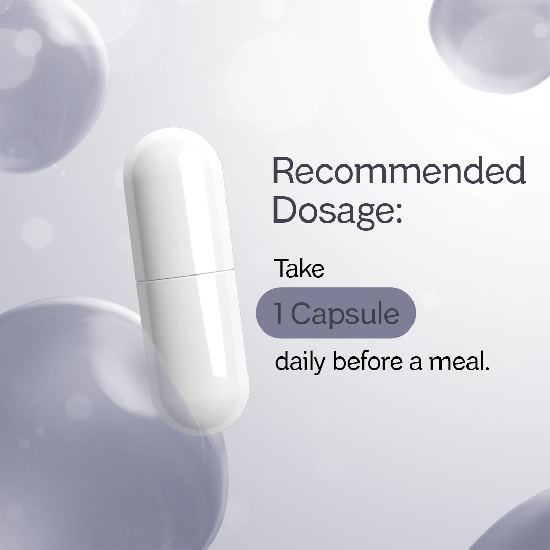 100% Natural & Organic Black Garlic Capsules | Made with 100% Cloves | 120 Days Naturally Aged & Fermented | Manages Cholesterol Levels & Lipid Profiles - 60 Veg Capsules